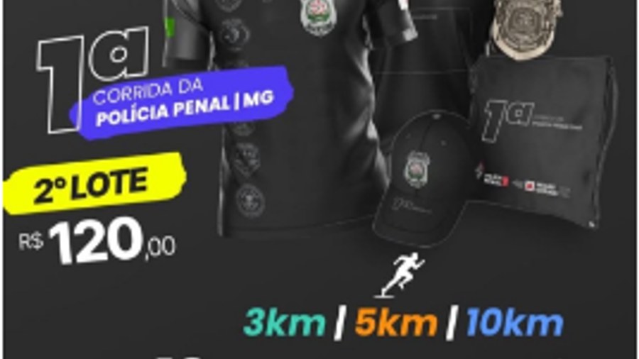 1ª Corrida da Polícia Penal de Minas Gerais